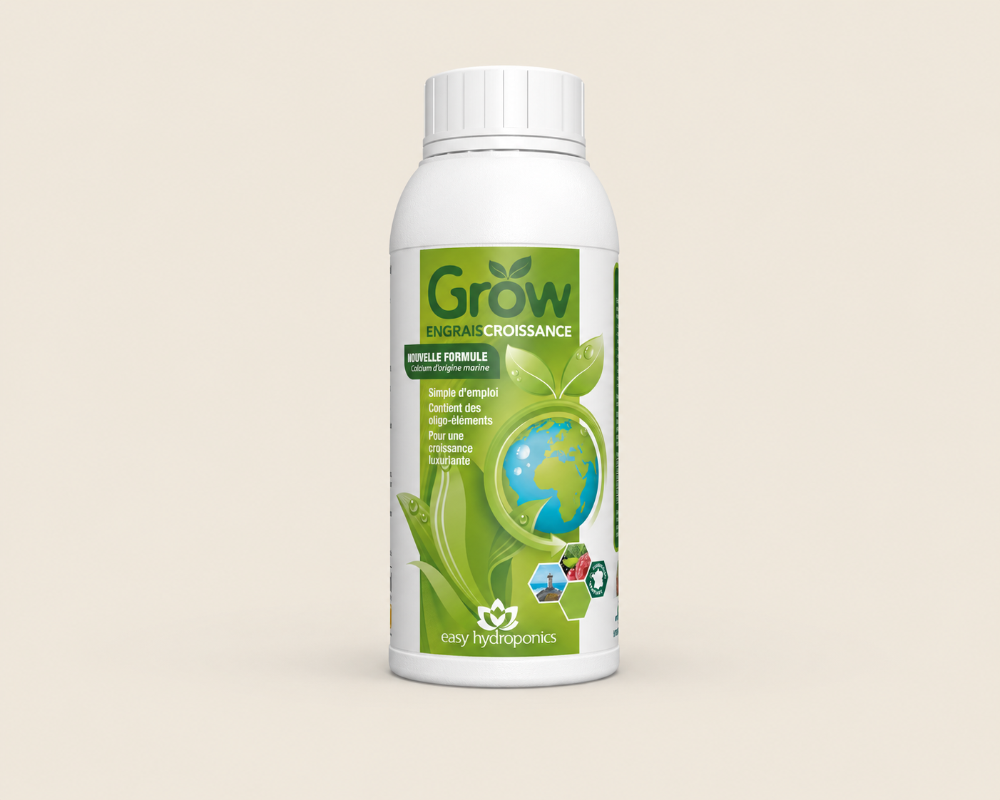 Engrais Easy Hydroponics Grow 500ml Hydropassion